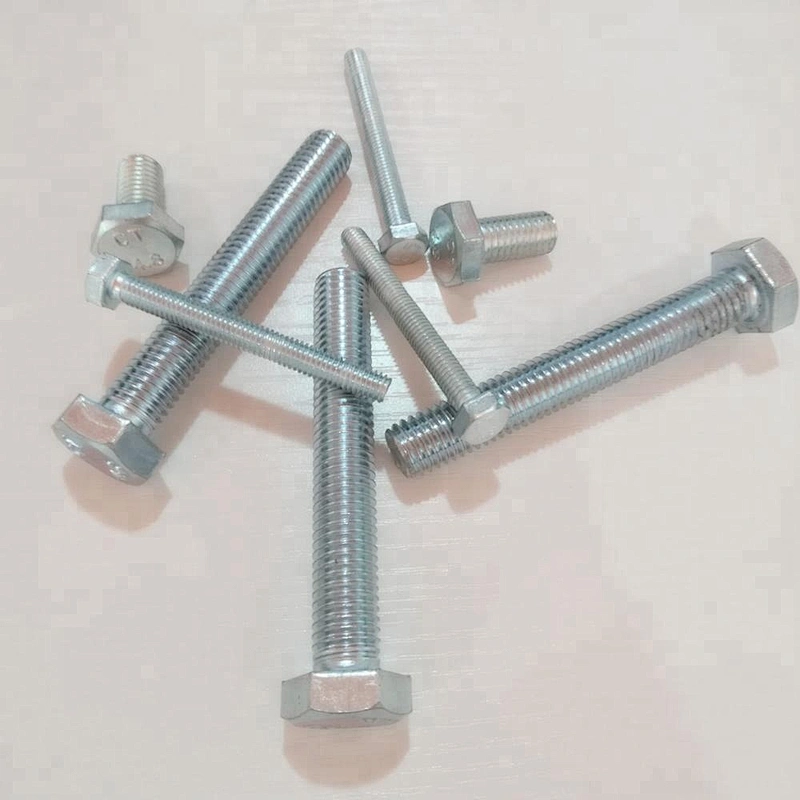 Galvanized Gr.10.9 8.8 4.8 Steel Hexbolt