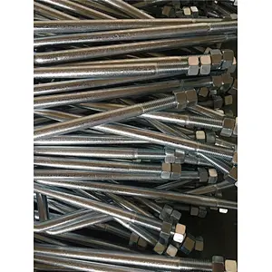 foundation anchor bolts with nuts