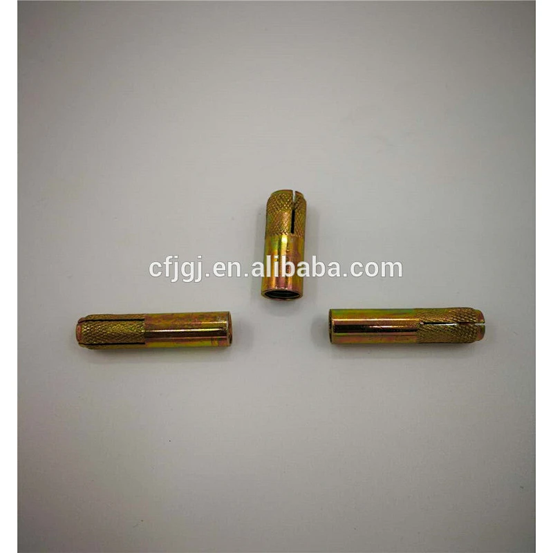 zinc plated M12 M14 M24 drop in anchor