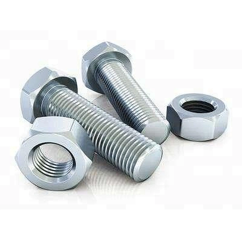grade8.8 hot dip galvanized heavy hex bolt and nut
