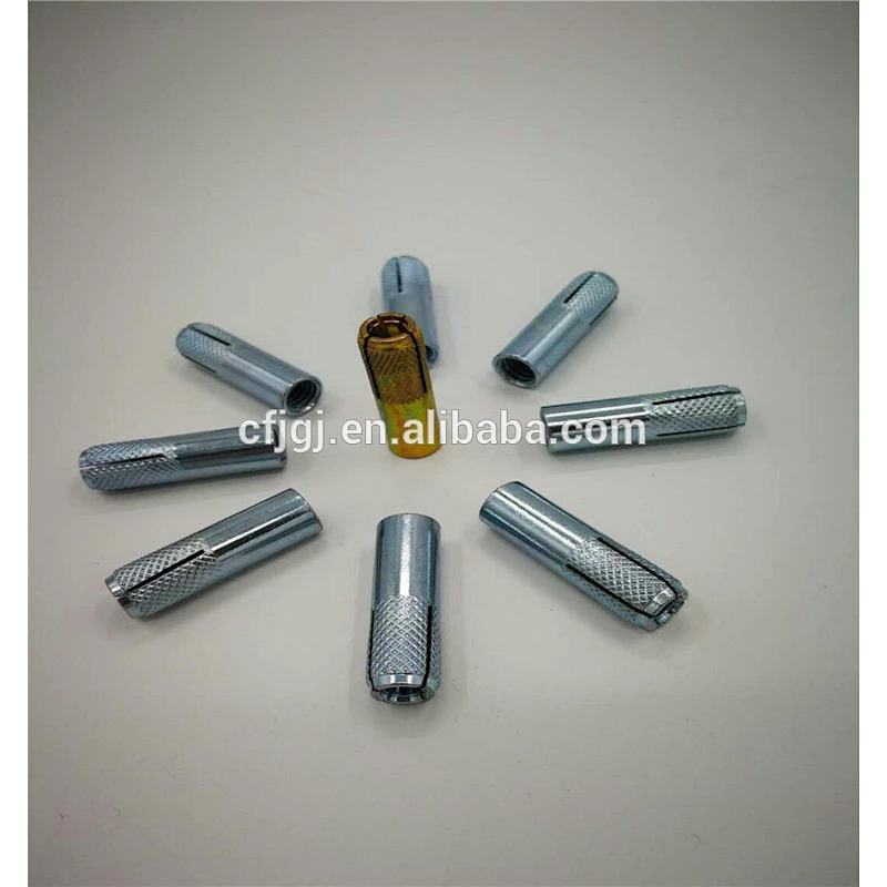 zinc plated M12 M14 M24 drop in anchor