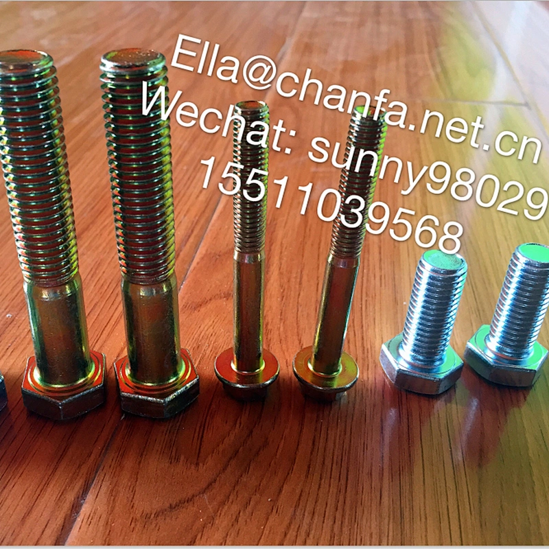 grade8.8 hot dip galvanized heavy hex bolt and nut