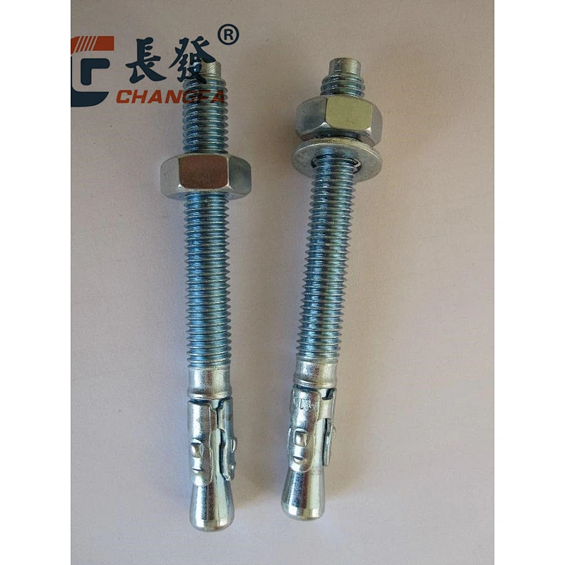 wedge anchor with nuts and bots
