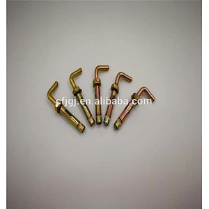 Yellow Zinc Surface L Type Sleeve Anchor