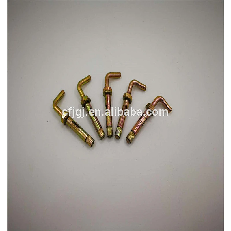 Yellow Zinc Surface L Type Sleeve Anchor