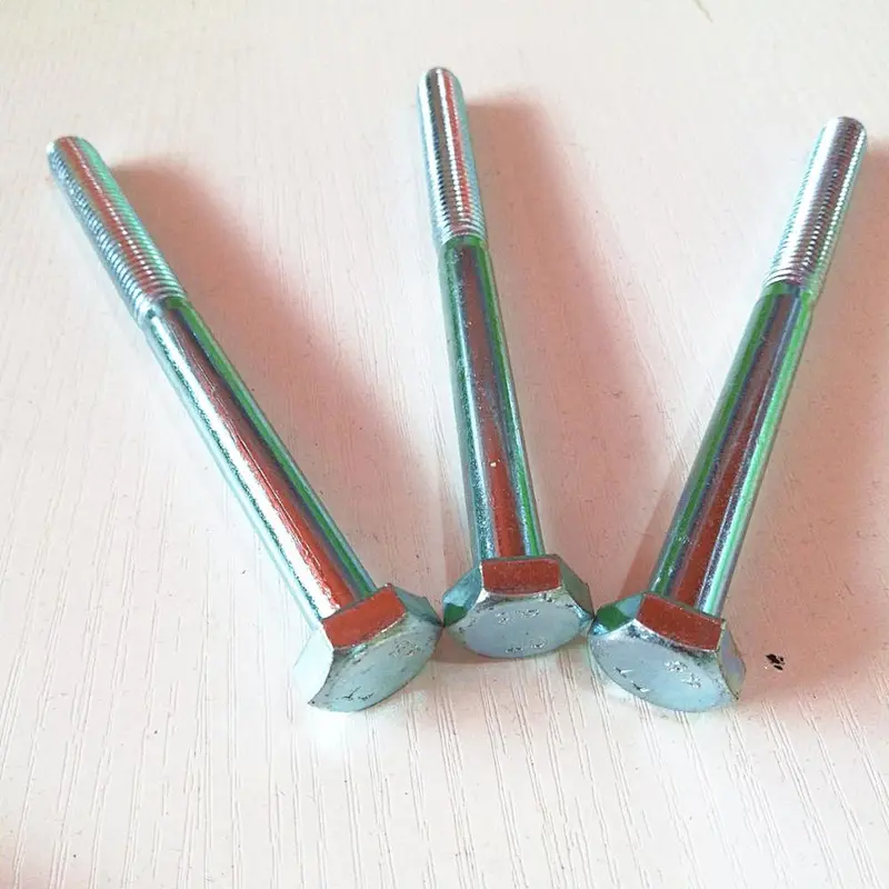 din933 black hdg hex bolts from China