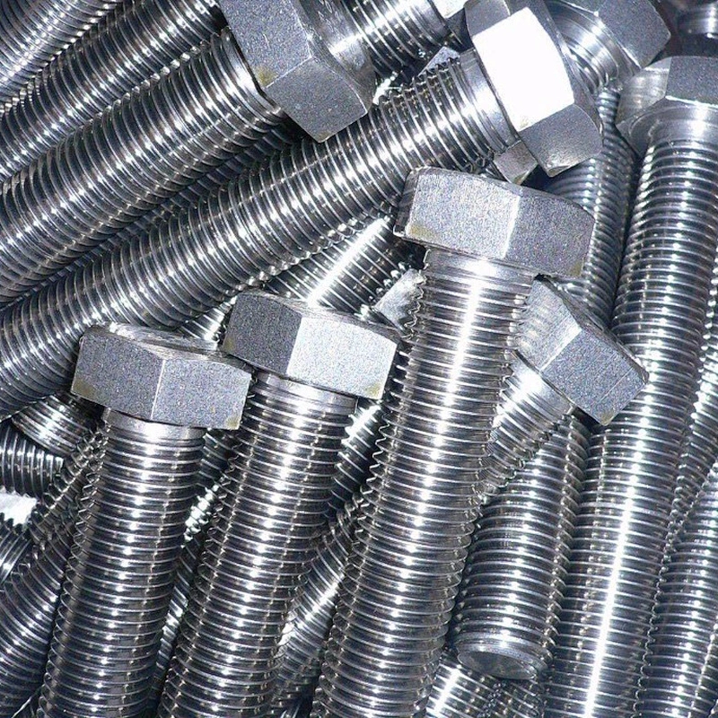 high quality China hex bolt zinc plate din933 din931