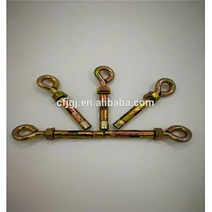 Galvanized Carbon Steel Sleeve Anchor With Eye bolt