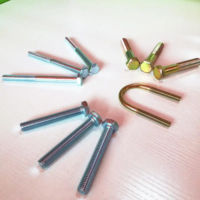 din933 black hdg hex bolts from China