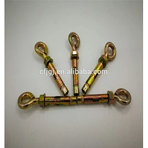 Galvanized Carbon Steel Sleeve Anchor With Eye bolt