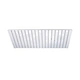 Large bathroom wall mounted waterfall rainfall set brush stainless steel rain shower head