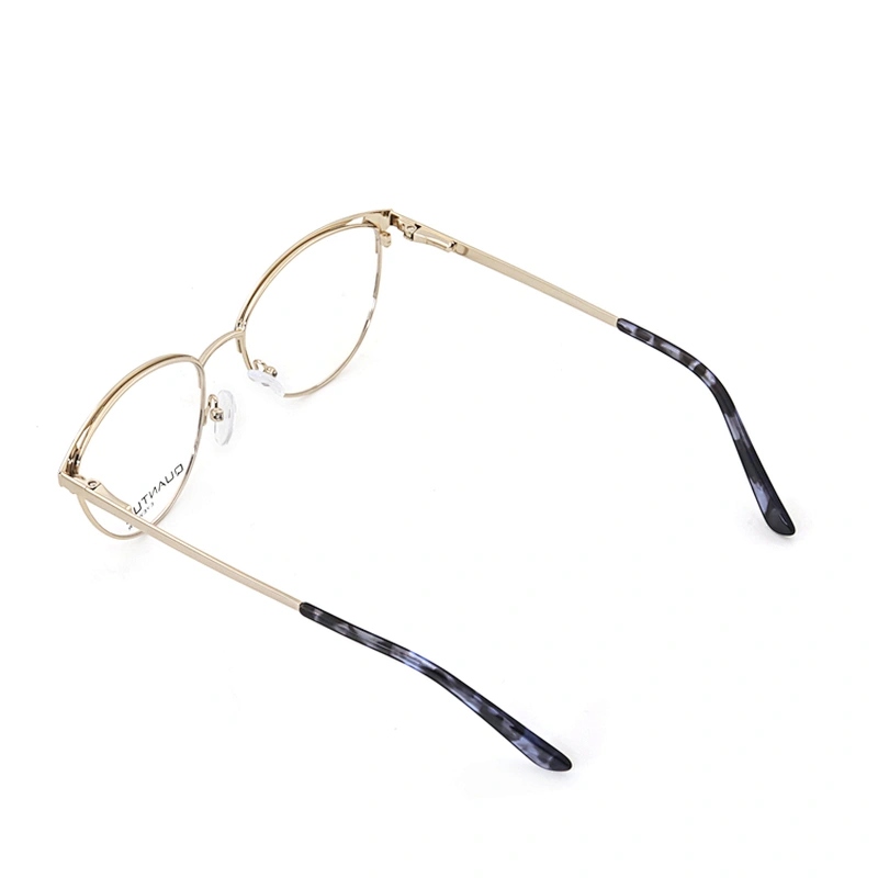 New Arrival Metal Frame Full Rim Multi Colored Optical Glasses for Women