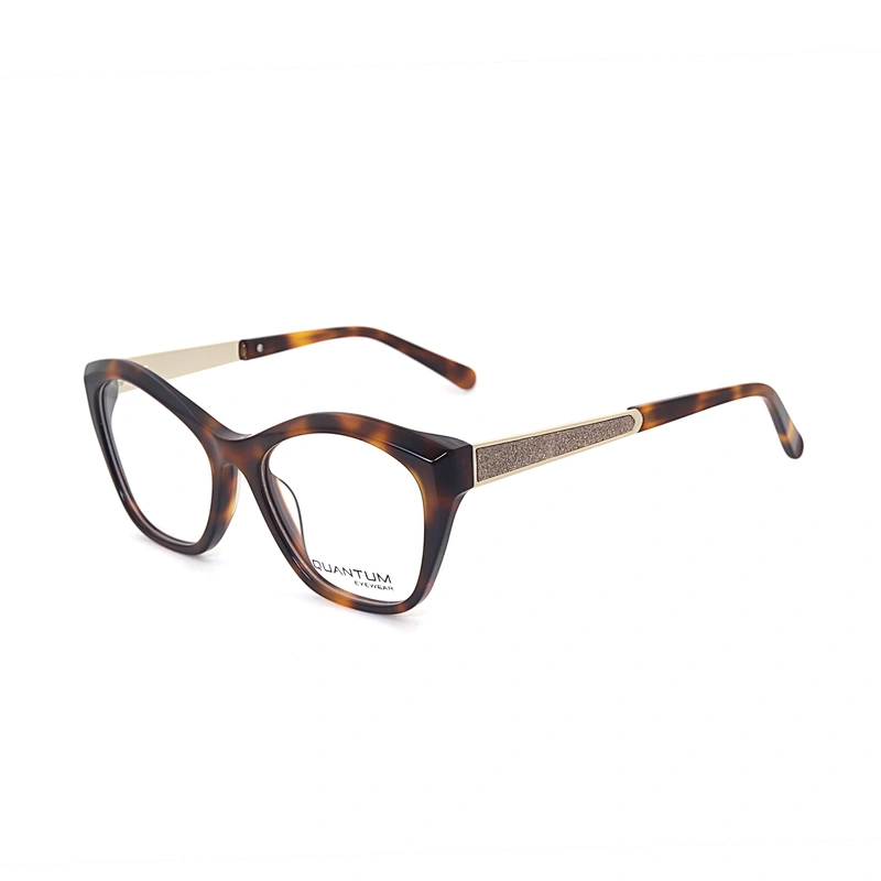 Fashion Designer Acetate Eyeglasses Frames Optical Eye Glasses for Ladies