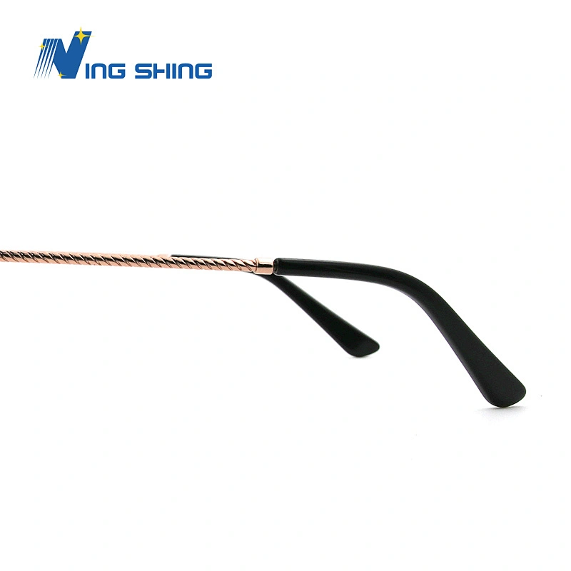 2020 New Arrival Glasses spring hinge Optical Frame Metal Frame full Rim AC Lens oem eyeglasses frames