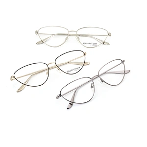 Wholesale Luxurious Stylish Retro Thin Metal Women Eyeglasses Frames