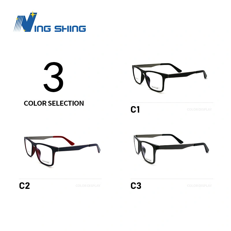 2019New model optica frame spectacles frame magnetic clip-on optics frames