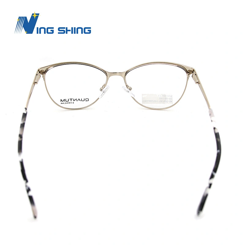 2019 NEW design eyewear Fine lines  spectacle frame  Alloy Carve optical  glasses colorful