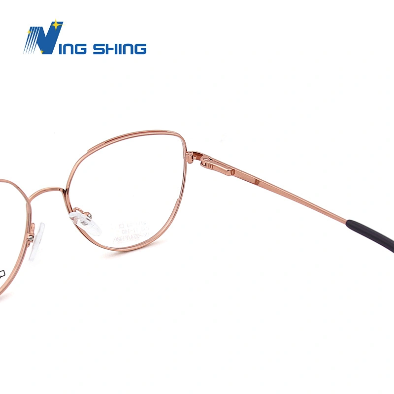 2020 New Arrival Glasses Optical Frame Half Fra Metal Frame Half Rim Designer Clear Lens Eye Glasses Frame oem eyeglasses frames