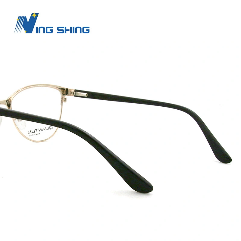 2020 New Arrival Glasses Optical Frame Half Fra Metal Frame Half Rim Designer Clear Lens Eye Glasses Frame oem eyeglasses frames