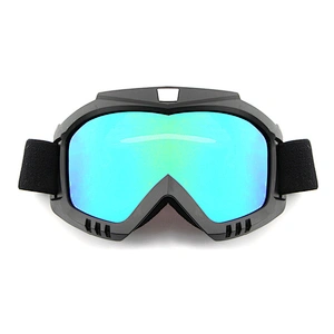 UV Protection Ski Bike Adjustable Motorcycle Helmet Riding Glasses Motocross Anti-Slip Moto Detachable Mask