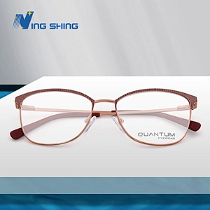 2019 NEW design eyewear Fine lines  spectacle frame  Alloy Carve optical  glasses