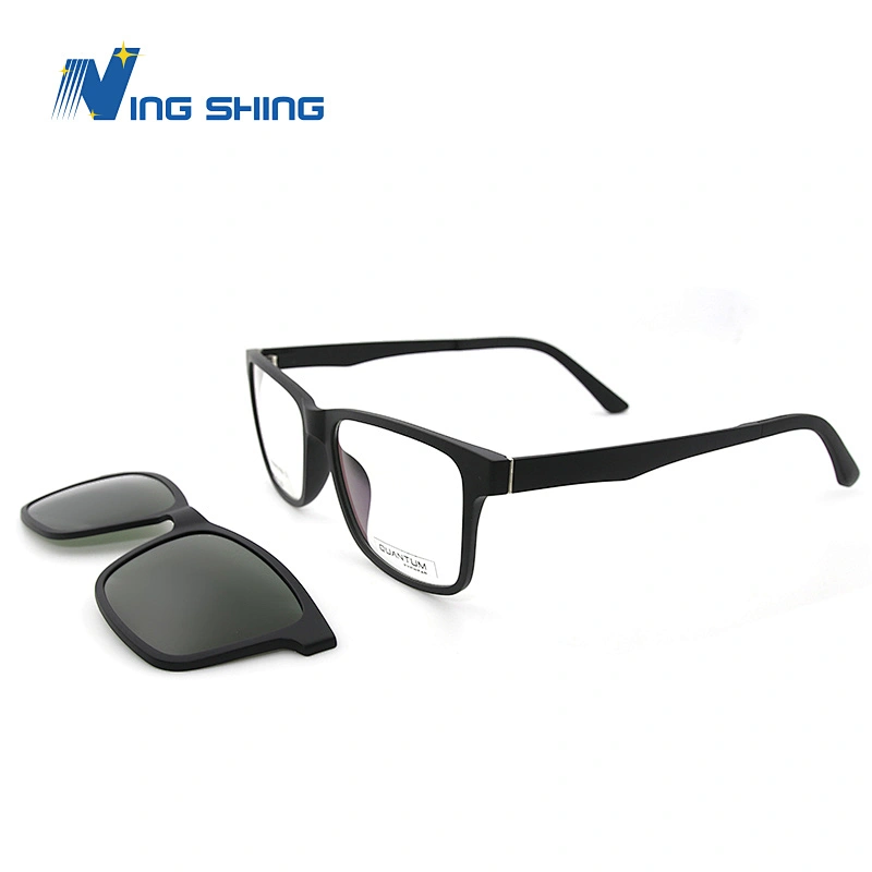 2019 NingShing Magnetic Clip On optical frames eyewear spectacle quick fast change sunglasses polarized  anti blue ray
