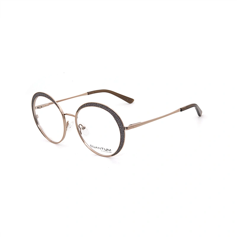 Morden Popular Round Metal Frames Thin Temple Optical Eyeglasses
