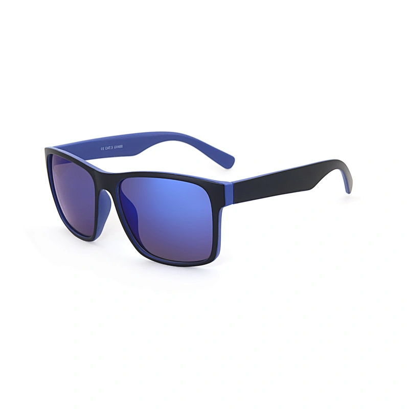 Competitive Price Trendy Custom Wholesale Hot Custom Uv400 Mirror Lens Plastic Sunglasses