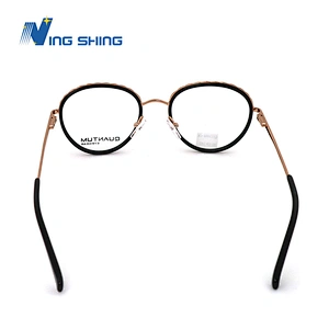 2020 New Arrival Glasses Optical Frame Half Fra Metal Frame Half Rim Designer Clear Lens Eye Glasses Frame oem eyeglasses frames