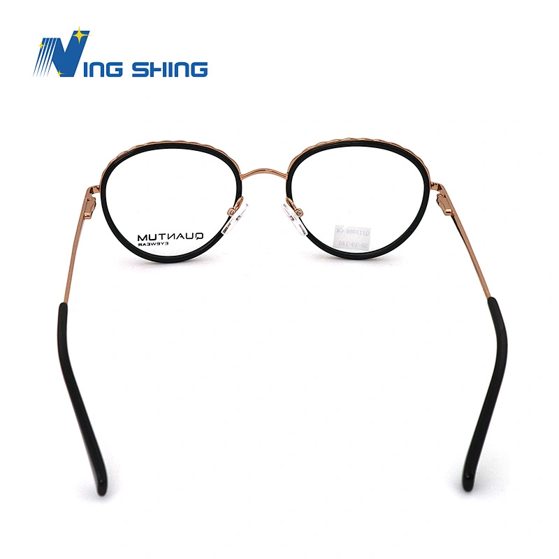 2020 New Arrival Glasses Optical Frame Half Fra Metal Frame Half Rim Designer Clear Lens Eye Glasses Frame oem eyeglasses frames