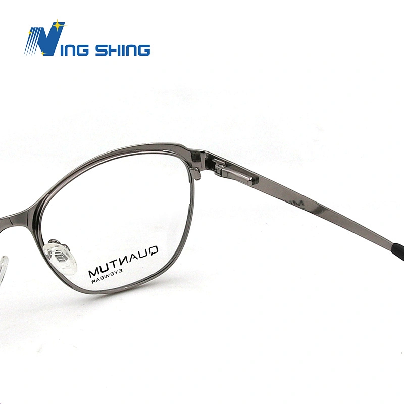 2020 New Arrival Glasses Optical Frame Half Fra Metal Frame Half Rim Designer Clear Lens Eye Glasses Frame oem eyeglasses frames