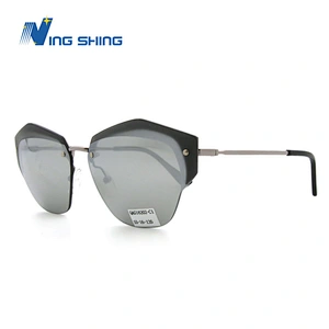 Ning Shing New polarized rimless frameless anti UV sunglasses eyewear eyeglasses Custom logo