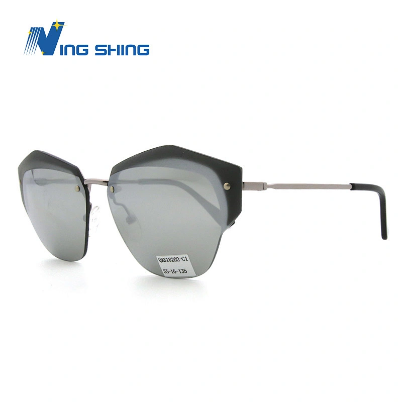 Ning Shing New polarized rimless frameless anti UV sunglasses eyewear eyeglasses Custom logo