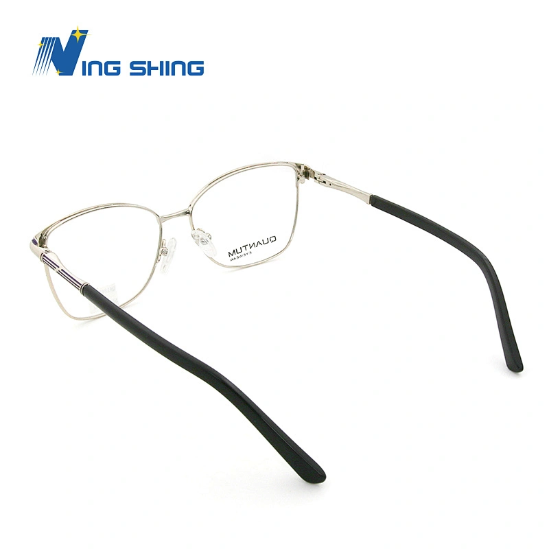 2020 New Arrival Glasses Optical Frame Half Fra Metal Frame Half Rim Designer Clear Lens Eye Glasses Frame oem eyeglasses frames