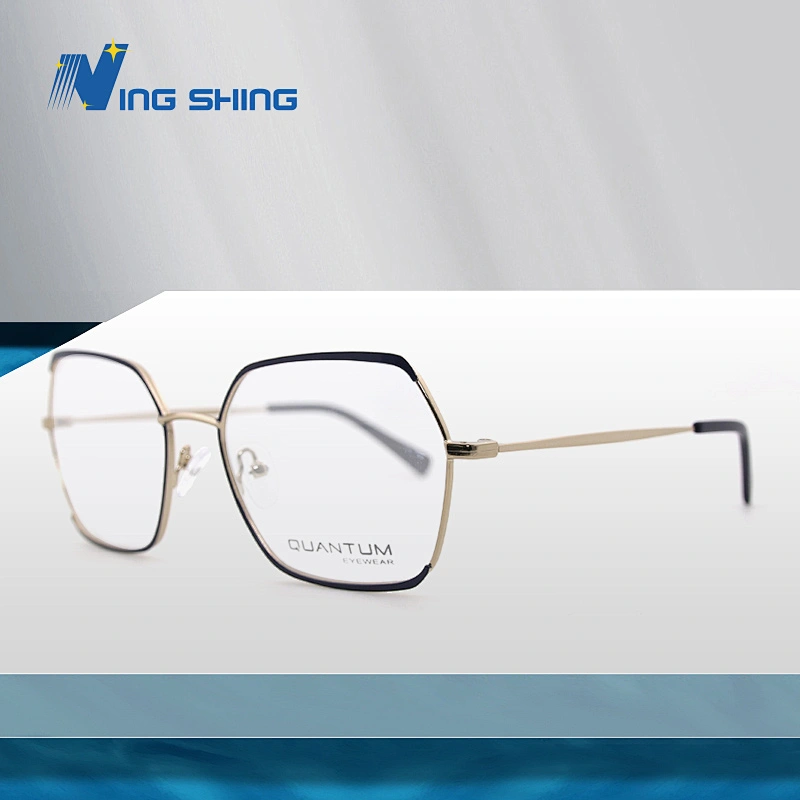 2020 New Arrival Glasses Optical Frame Half Fra Metal Frame Half Rim Designer Clear Lens Eye Glasses Frame oem eyeglasses frames