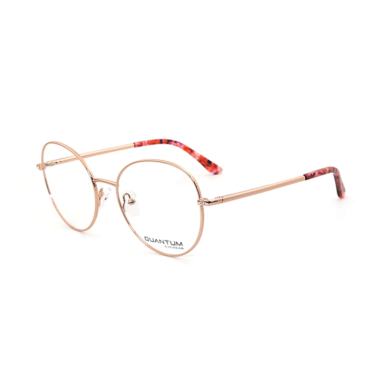 Fashion Designer Frame Women Metal Thin Leg Eye Glass Optical Eyeglasses