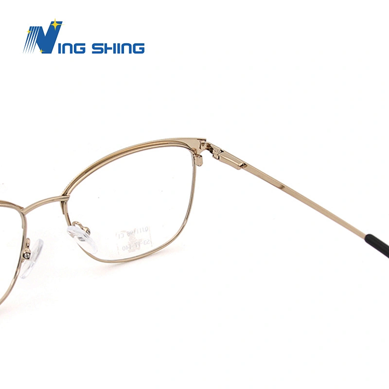 2019 NEW design eyewear Fine lines  spectacle frame  Alloy Carve optical  glasses
