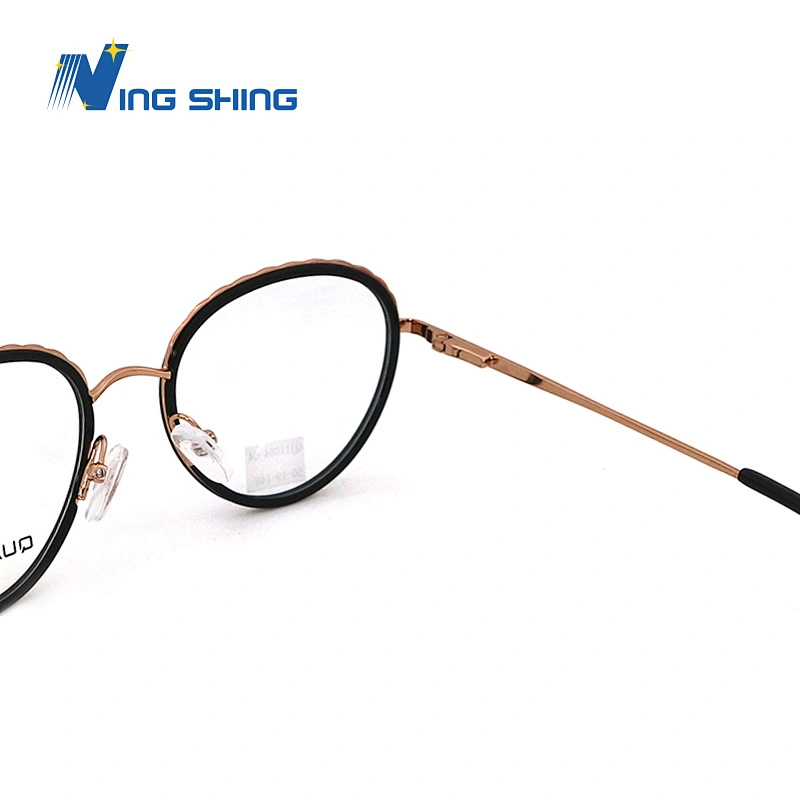 2020 New Arrival Glasses Optical Frame Half Fra Metal Frame Half Rim Designer Clear Lens Eye Glasses Frame oem eyeglasses frames