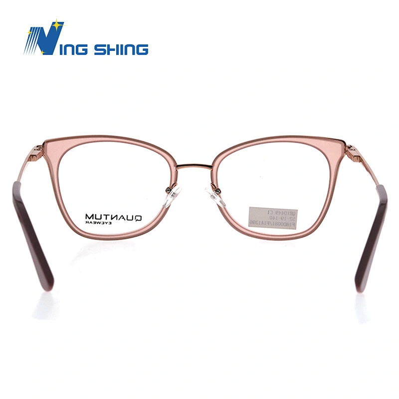 2020 New Arrival Glasses Optical Frame Half Fra Metal Frame Half Rim Designer Clear Lens Eye Glasses Frame oem eyeglasses frames