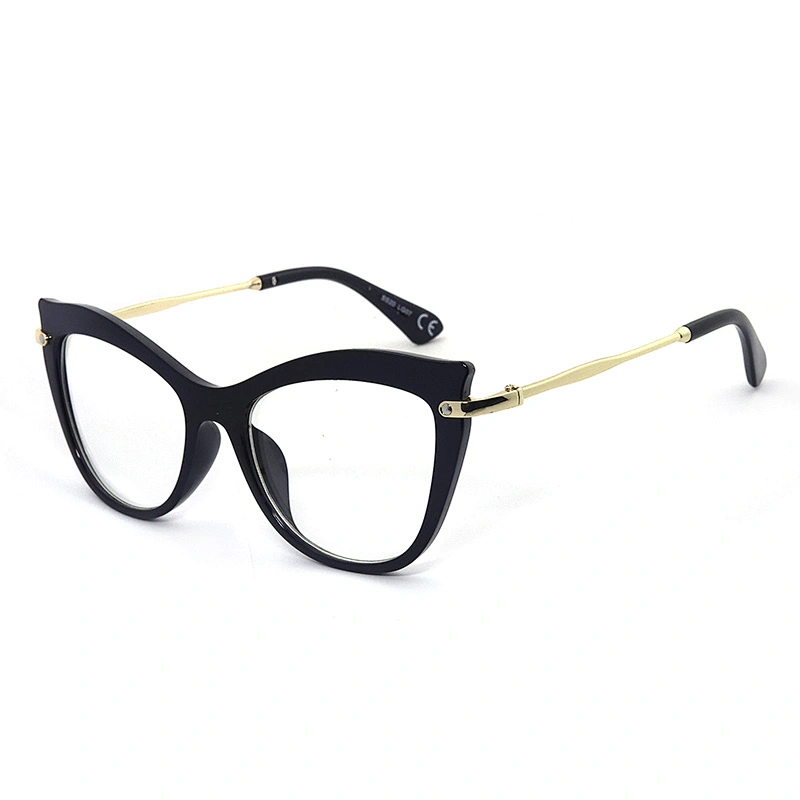 2020 New arrival eyewear eyeglasses Fashion sunglass  plastic & brass frame and AC lens Ladies eyeglasses frames