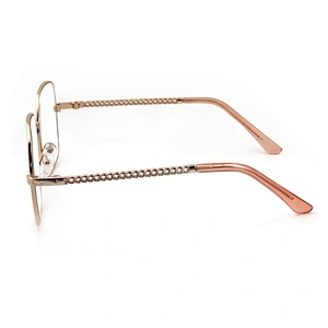 High Quality Popular Fashionable Circular Gold Round Large Metal Frame Sunglasses