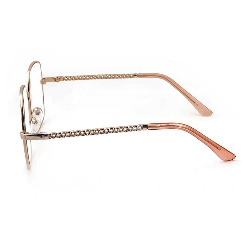 High Quality Popular Fashionable Circular Gold Round Large Metal Frame Sunglasses