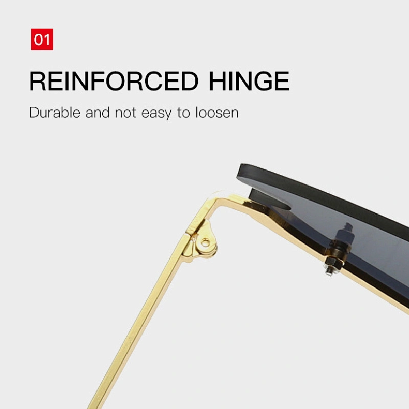 Individual sunglasses men and women in Europe and the United States trend dazzle street sunglasses hot selling glasses