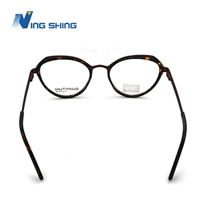 New Arrival Glasses Optical Frame Half Fra Metal Frame Half Rim Designer Clear Lens Eye Glasses Frame oem eyeglasses frames