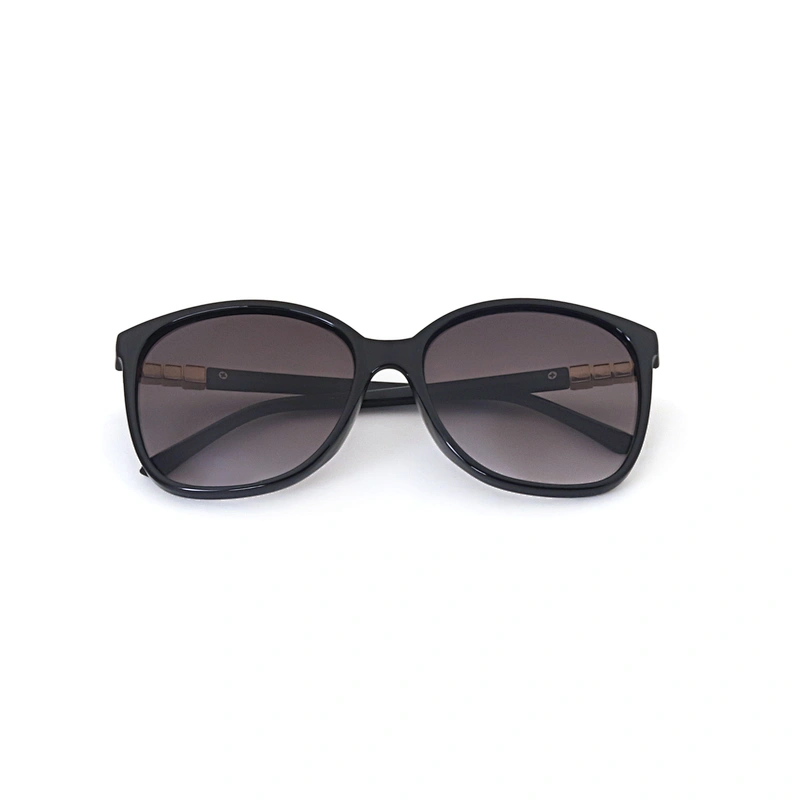 Ins Style New Fashionable Retro Channel Bling Plastic Frame Sunglasses for Women