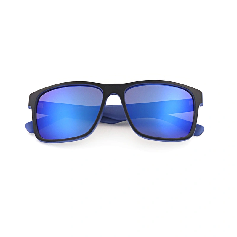 Competitive Price Trendy Custom Wholesale Hot Custom Uv400 Mirror Lens Plastic Sunglasses
