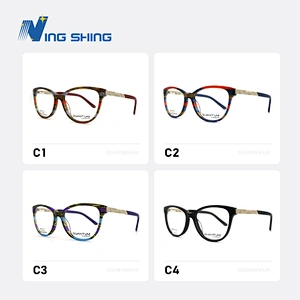 2019 NEW design Fashion square glasses frame women's fashion brand design optical computer glasses