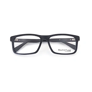 Man Retro Black Acetate Frame Optical Eyeglasses Eye Glasses