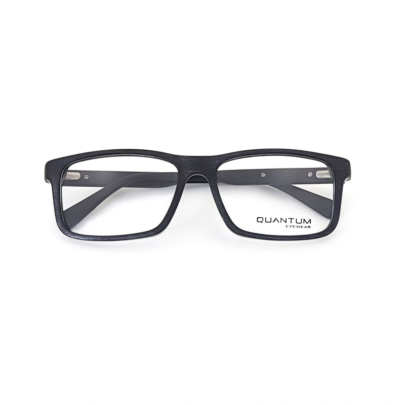 Man Retro Black Acetate Frame Optical Eyeglasses Eye Glasses