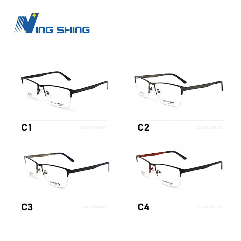 2020 NingShing Magnetic Clip On optical frames metal eyewear fast change sunglasses polarized  anti blue ray